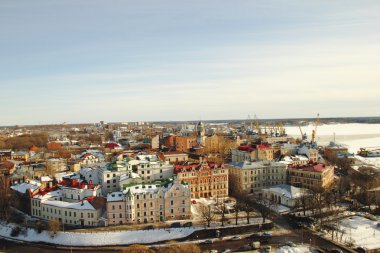 Kule vyborg yükseklikten göster