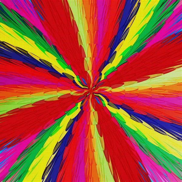 Arc en ciel de couleurs — Image vectorielle
