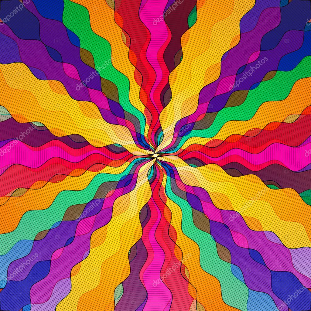 Vivid Colors Background Vector Image By C Sebastianvaida Vector Stock