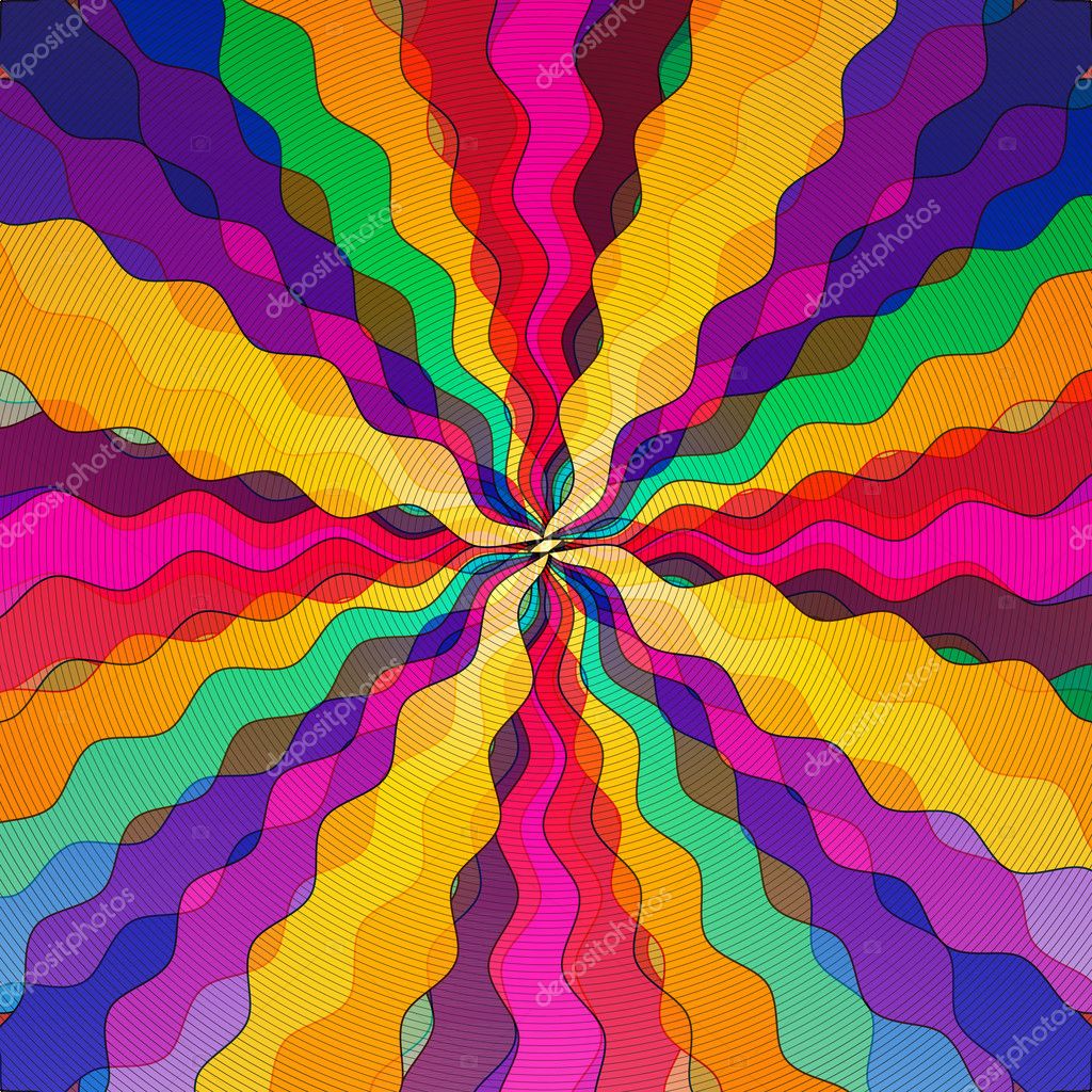 Vivid Colors Background Vector Image By C Sebastianvaida Vector Stock