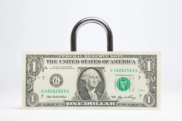 Безопасный доллар — стоковое фото