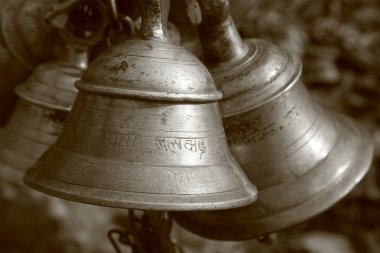 Tapınak çan muktinath, annapurna, Nepal