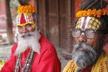 saddhu durbar Meydanı, Katmandu, Nepal