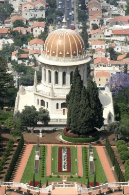 Bahai bahçeleri haifa İsrail üzerinde göster