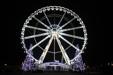 Ferris wheel clipart