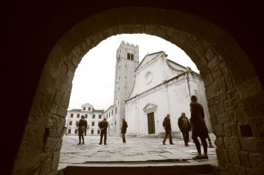 Motovun, Croatia clipart