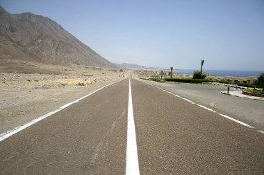 Kızıldeniz, sinai, Mısır yol çöl