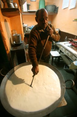 adam hazırlama kheer Zonko'nun, delhi, Hindistan