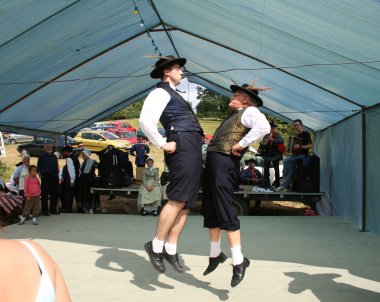 traditioanal Folklor dansı, correze, Fransa