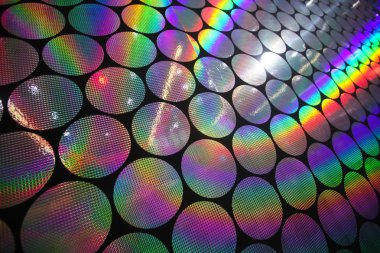 Holographic patterns clipart