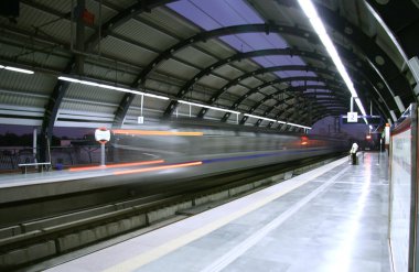 metro istasyonu, delhi, Hindistan yakınlaştırma