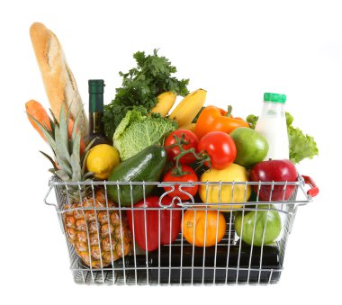 Shopping basket clipart