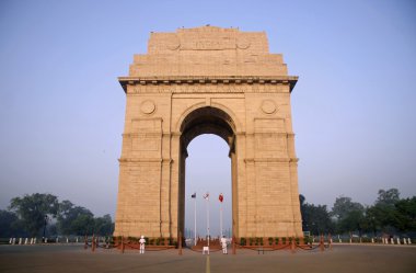 India gate in the evening sky clipart