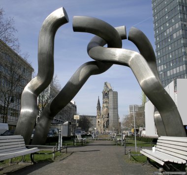 Berlin sculpture, berlin, germany clipart