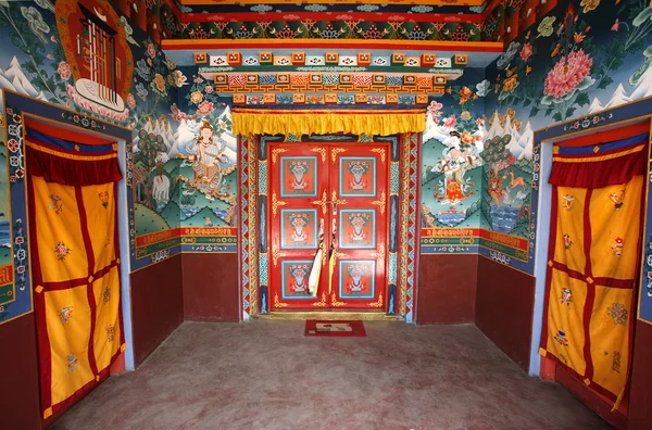 Buddhistický klášter, annapurna, Nepál — Stock fotografie