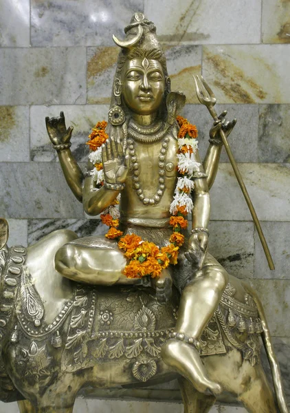 Socha lorda shiva, Dillí, Indie — Stock fotografie