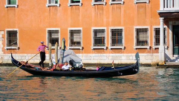 Γόνδολα, Βενετία, Ιταλία — Φωτογραφία Αρχείου