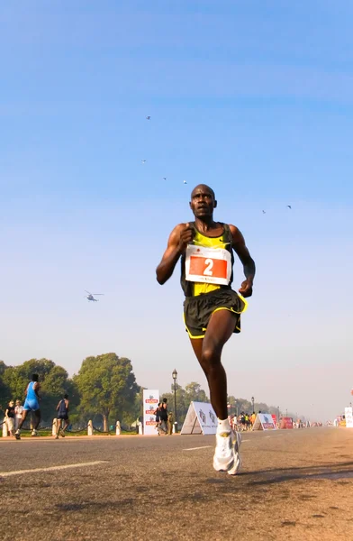 Corredor de maratón masculino —  Fotos de Stock