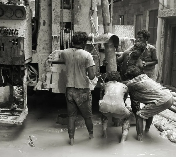 Indiani lavoratori — Foto Stock