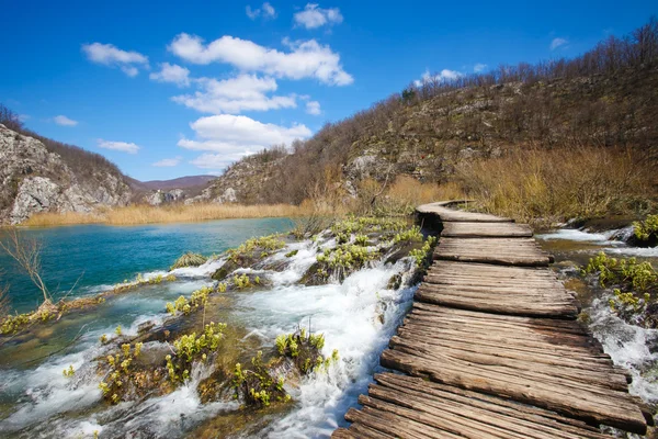 Vía de Plitvice — Foto de Stock