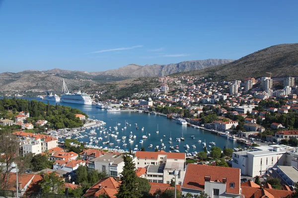 Dubrovnik harbour — Stock Photo, Image