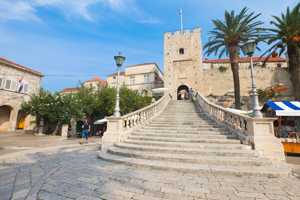 Entrance to old town - Korcula