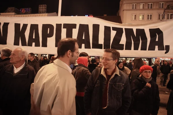 15.0 Occupy Zagreb — Stock Photo, Image