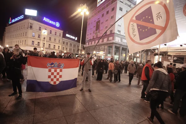 15.0 Ocupar Zagreb —  Fotos de Stock