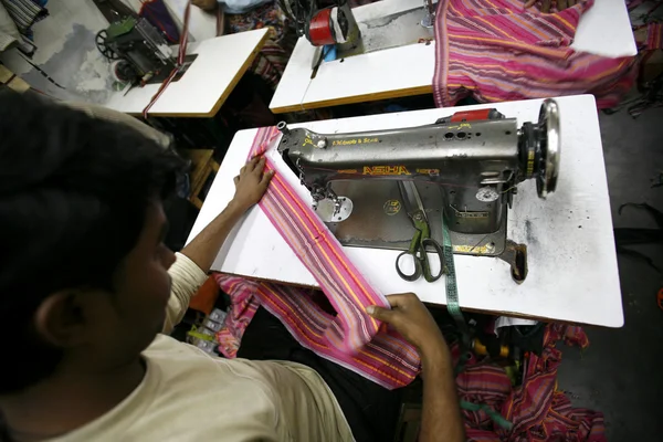 Lavoratori tessili — Foto Stock