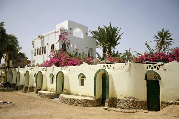 Beautiful budget hotel in dahab, sinai, egypt — Stock Photo, Image
