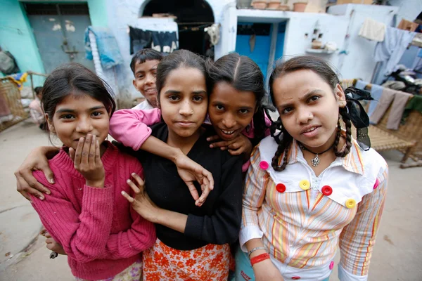 Meninas indianas jovens — Fotografia de Stock