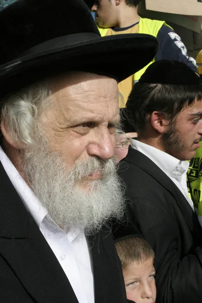 Lag Baomer pilgrims, meron, israel — Stock Photo, Image