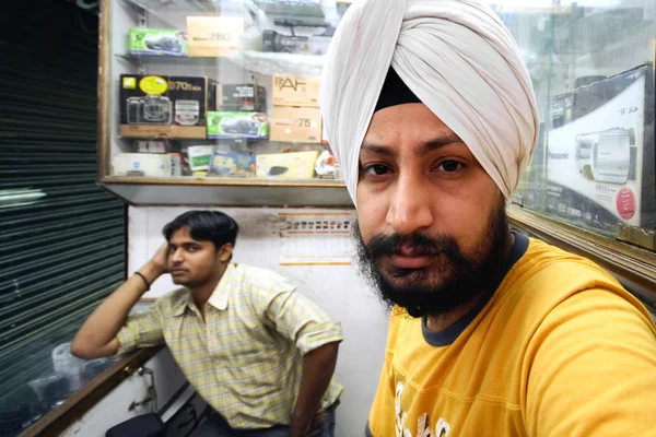 Sikh saleman — Stockfoto