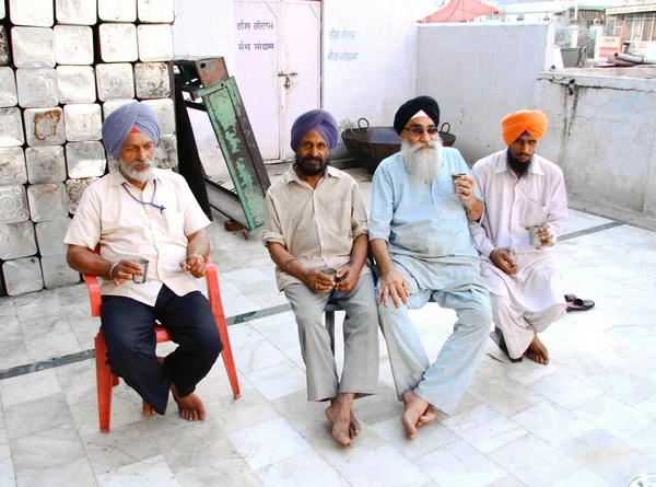 Sikh men — Stock Photo, Image