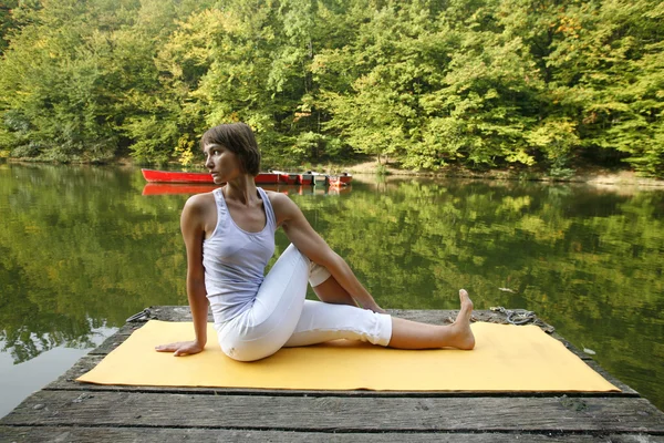 Yoga — Stockfoto