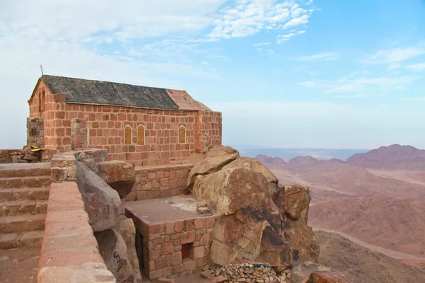 Kapelle auf dem Berg Sinai — Stockfoto