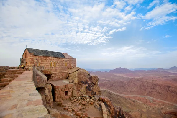 Kapel op de berg Sinaï — Stockfoto