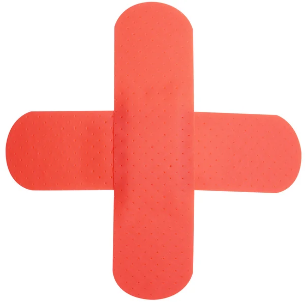 RED CROSS plaster — Stock Photo, Image