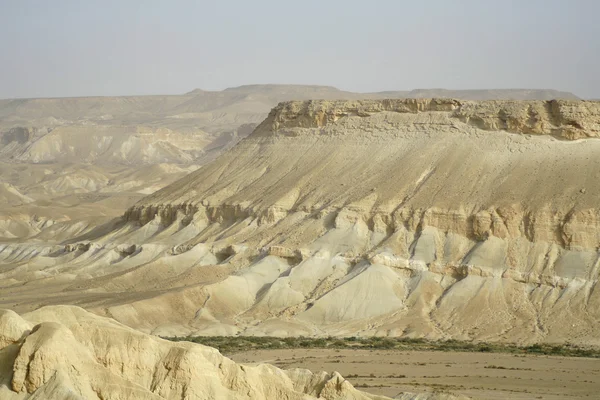 Sanddünen sede boker desert, israel — Stockfoto