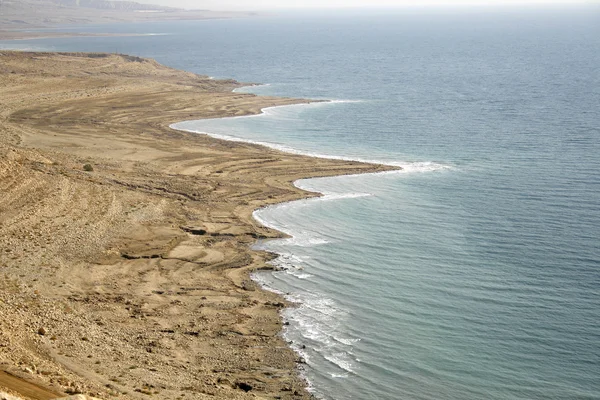 Aride kustlijn door Rode Zee Israël — Stockfoto