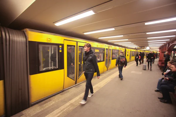 Metro w Berlinie — Zdjęcie stockowe