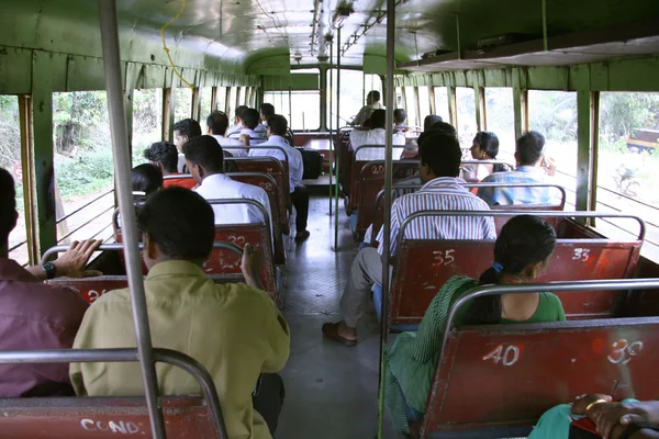 On bus in south india — Stock Photo, Image
