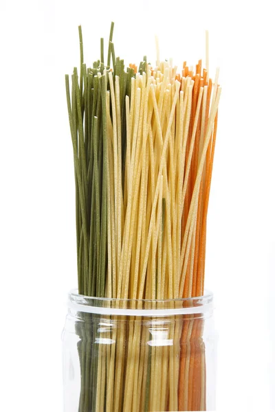 Akik colouful spagetti — Stock Fotó
