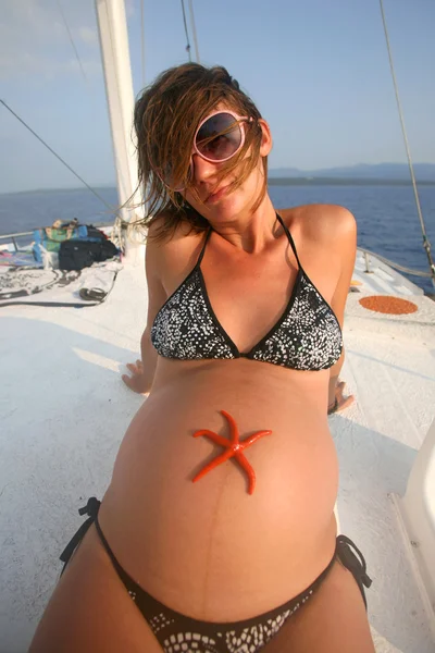 Hvězdice těhotenství — Stock fotografie