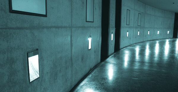 Lonely and cold alley way