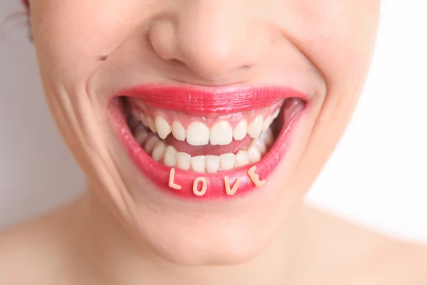 Sorriso de amor — Fotografia de Stock