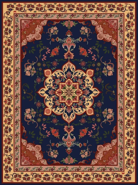 Diseño de alfombras — Vector de stock