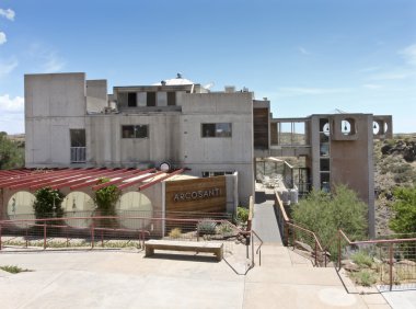 Arcosanti, an Experiment in Urban Architecture clipart