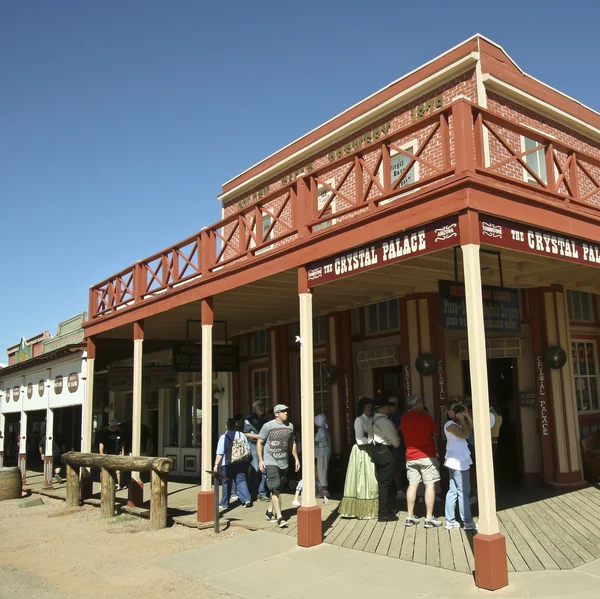 A View of the Crystal Palace, Tombstone, Arizona — Stock Photo, Image
