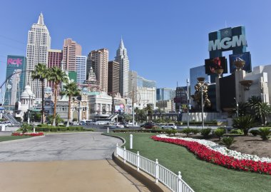 A View of Flowers, New York - New York, and the MGM Grand clipart